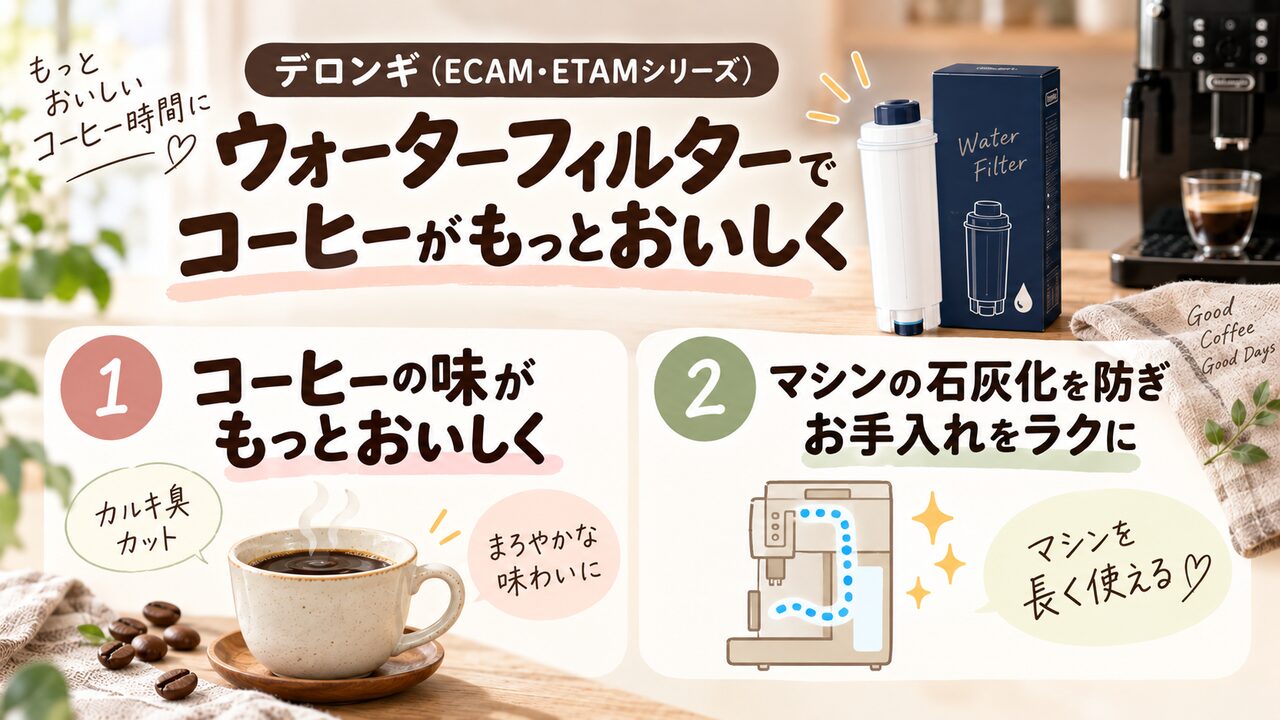 ウォーターフィルターの役割