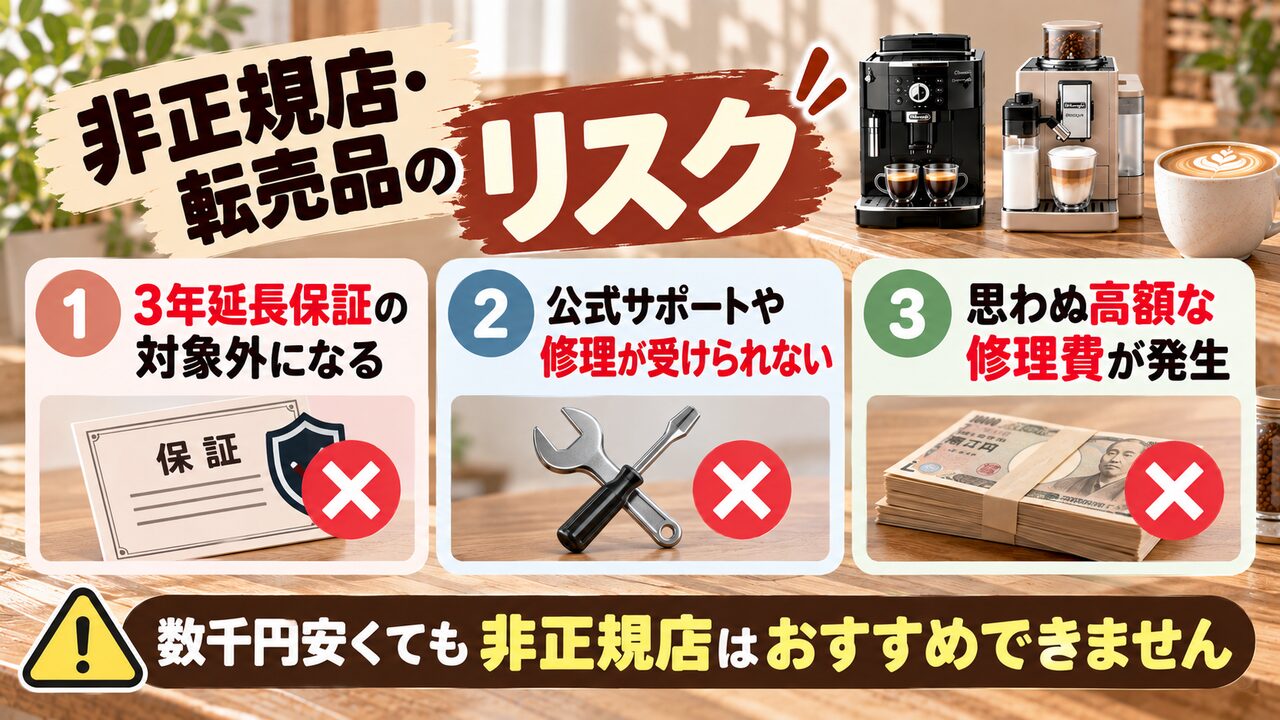 Amazon非正規品の転売品のリスク